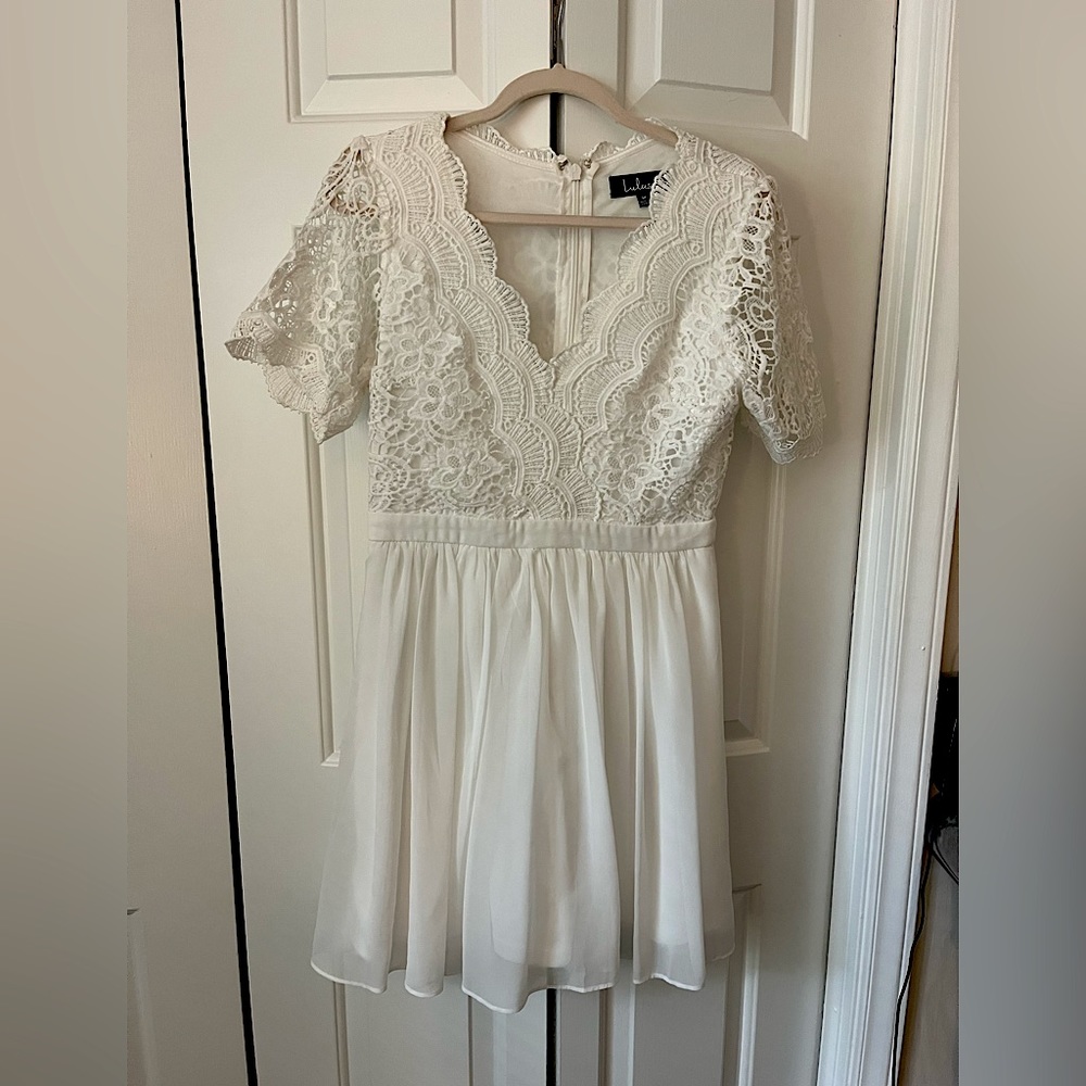 LuLu’s, Medium White Dress
